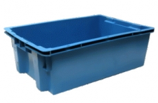 Пластиковый ящик для мясной и колбасной продукции Пластиковый ящик для мясной и колбасной продукции